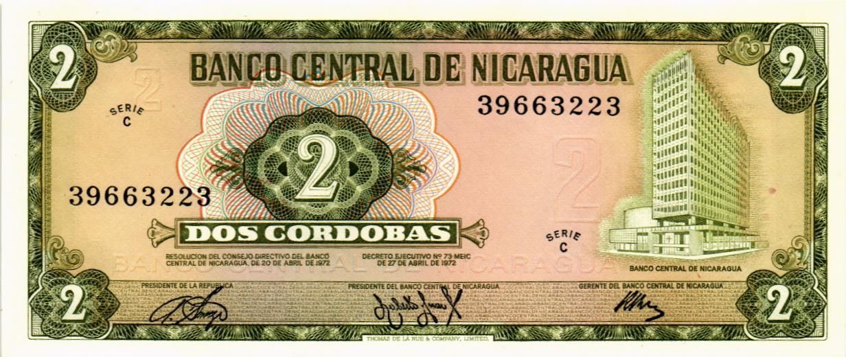 НИКАРАГУА 2 КОРДОБА