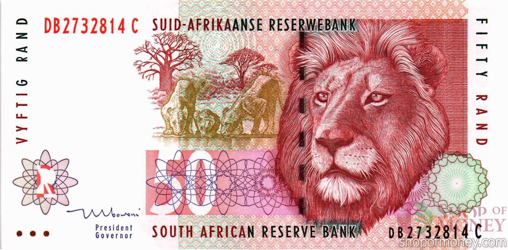 ЮАР 50 РАНД