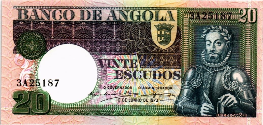 АНГОЛА 20 ЭСКУДО мини 1