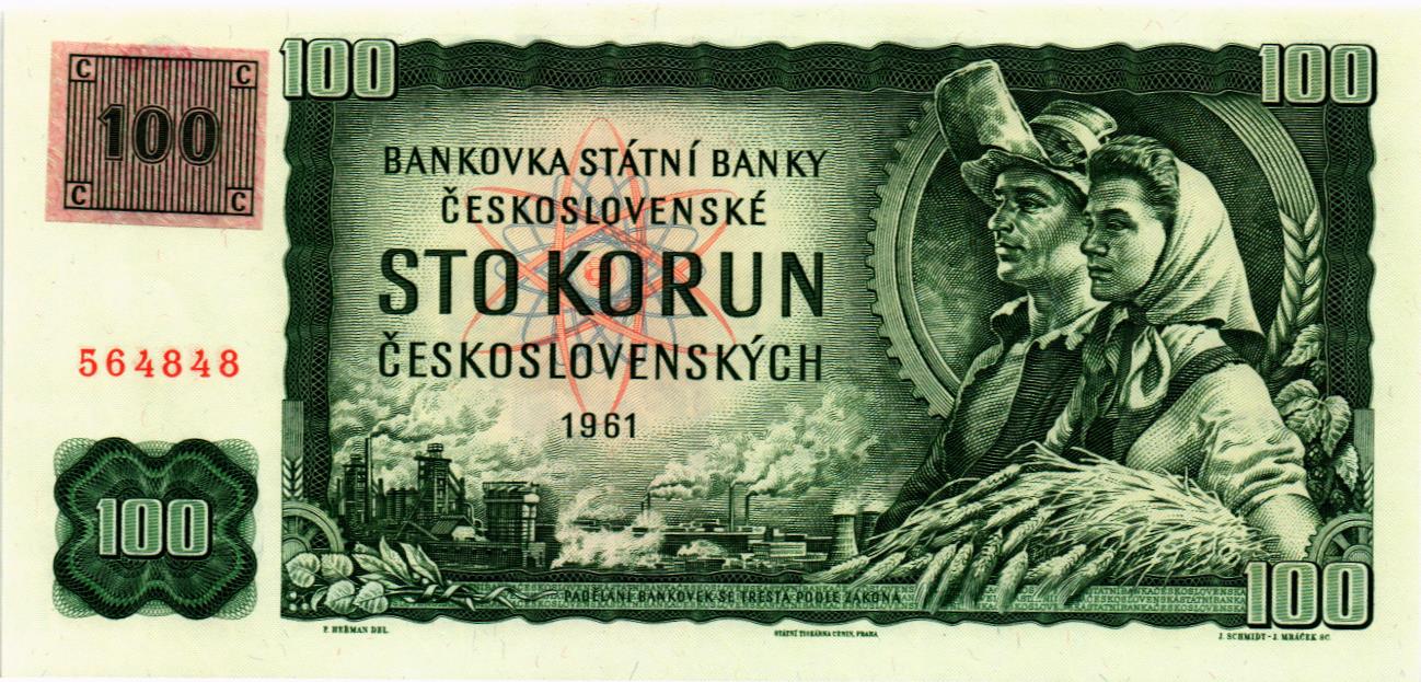 ЧЕХИЯ 100 КРОН мини 1