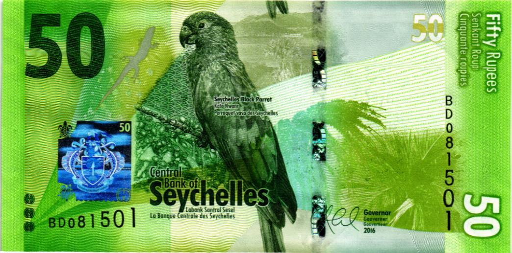 СЕЙШЕЛЬСКИЕ ОСТРОВА 50 РУПИЙ