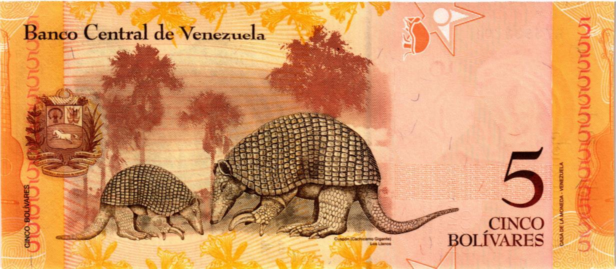 ВЕНЕСУЭЛА 5 БОЛИВАР (29.10.2013) мини 2