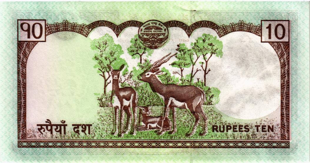 НЕПАЛ 10 РУПИЙ мини 2