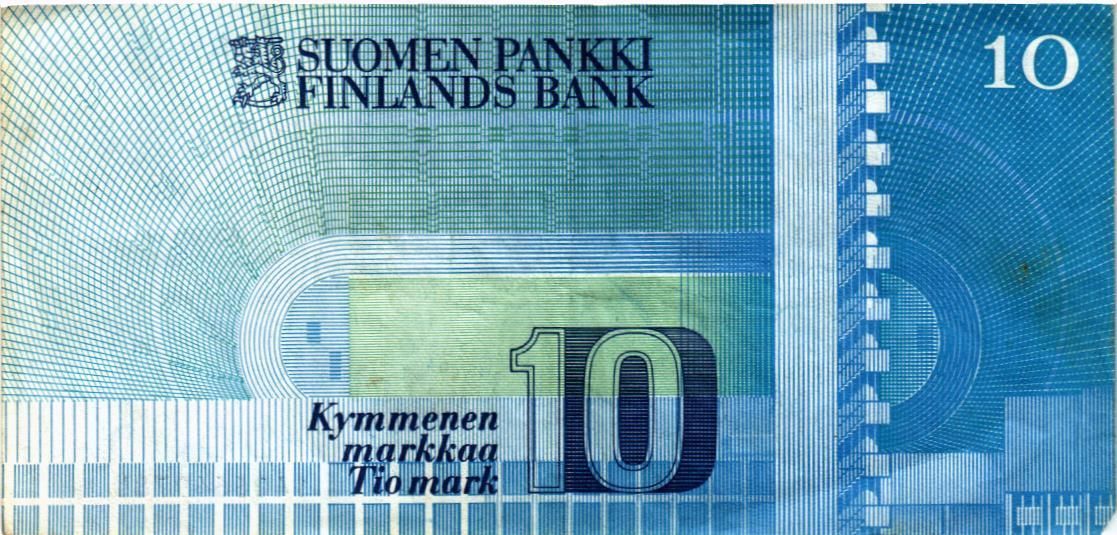 ФИНЛЯНДИЯ 10 МАРОК мини 2