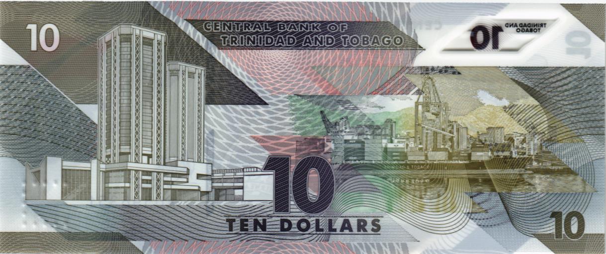 ТРИНИДАД И ТОБАГО 10 ДОЛЛАРОВ мини 2
