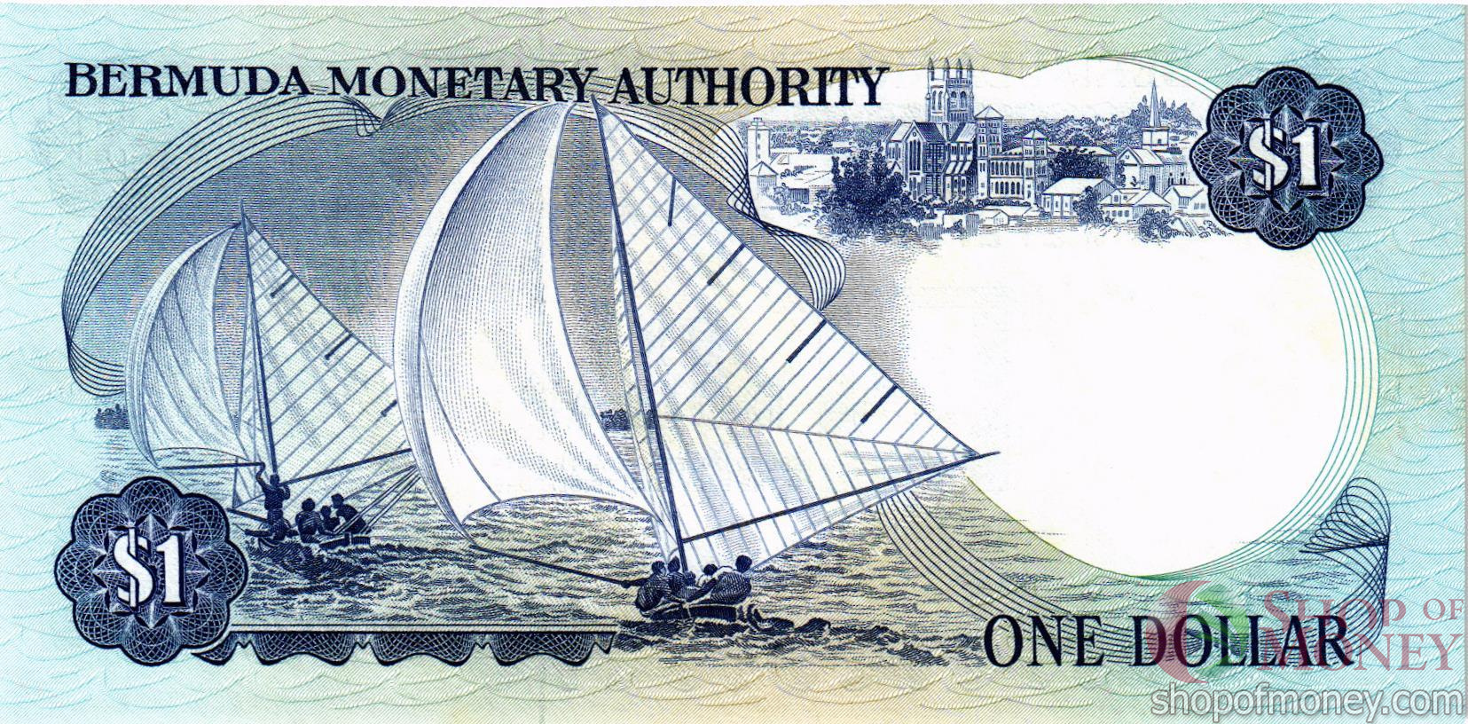БЕРМУДСКИЕ ОСТРОВА 1 ДОЛЛАР мини 2