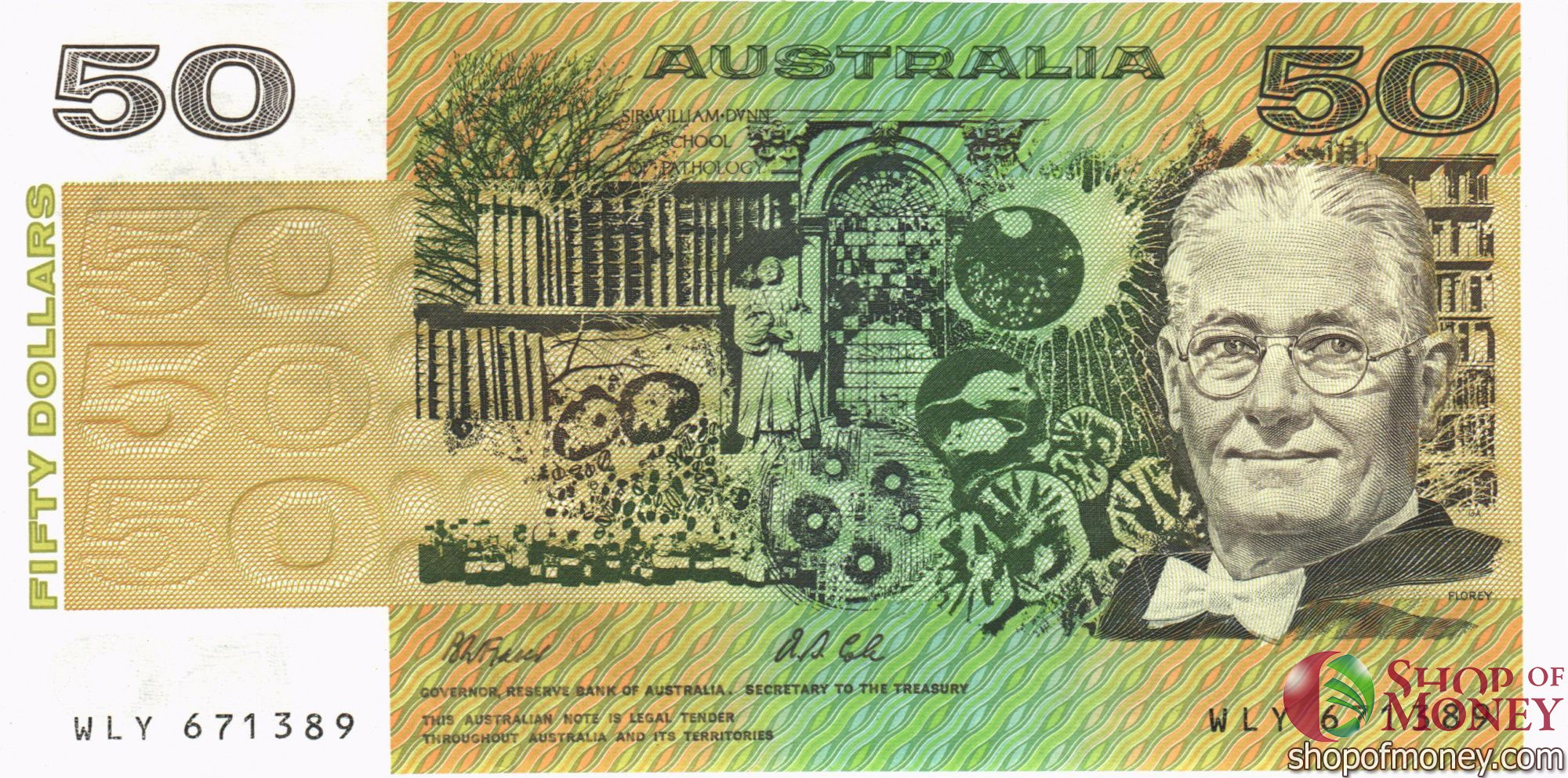 АВСТРАЛИЯ 50 ДОЛЛАРОВ мини 1
