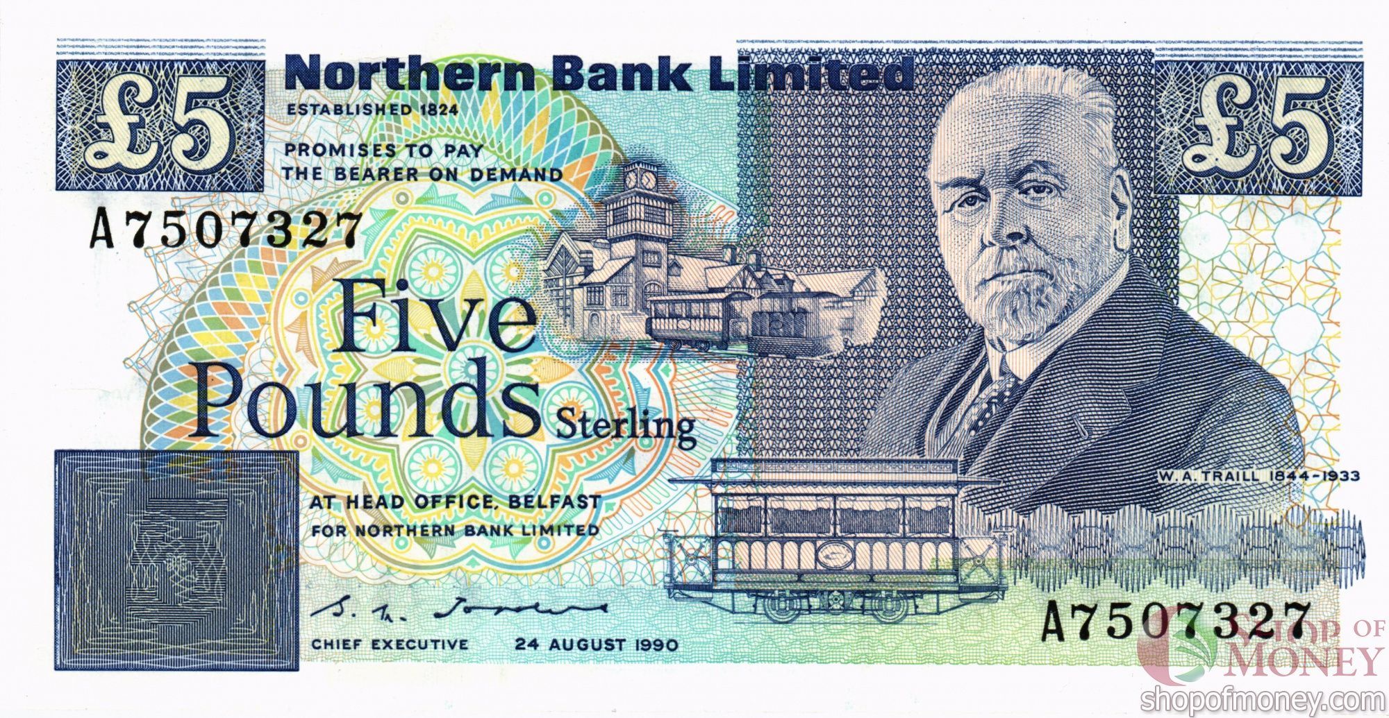 СЕВЕРНАЯ ИРЛАНДИЯ 5 ФУНТОВ мини 1