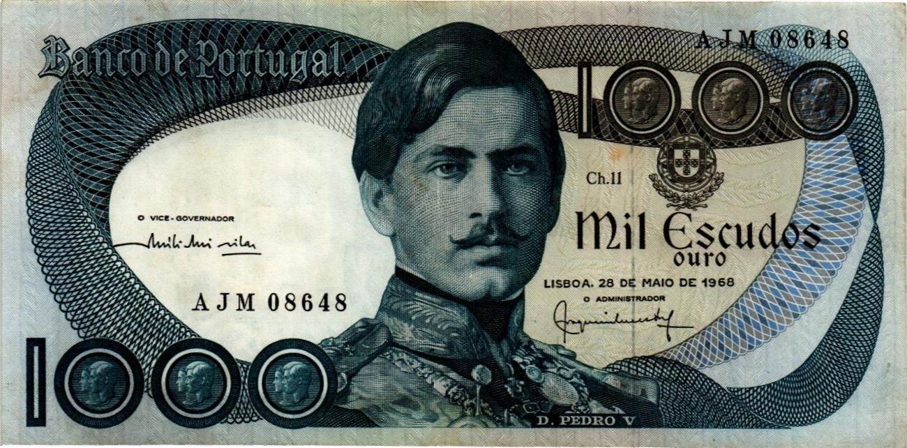 ПОРТУГАЛИЯ 1000 ЭСКУДО