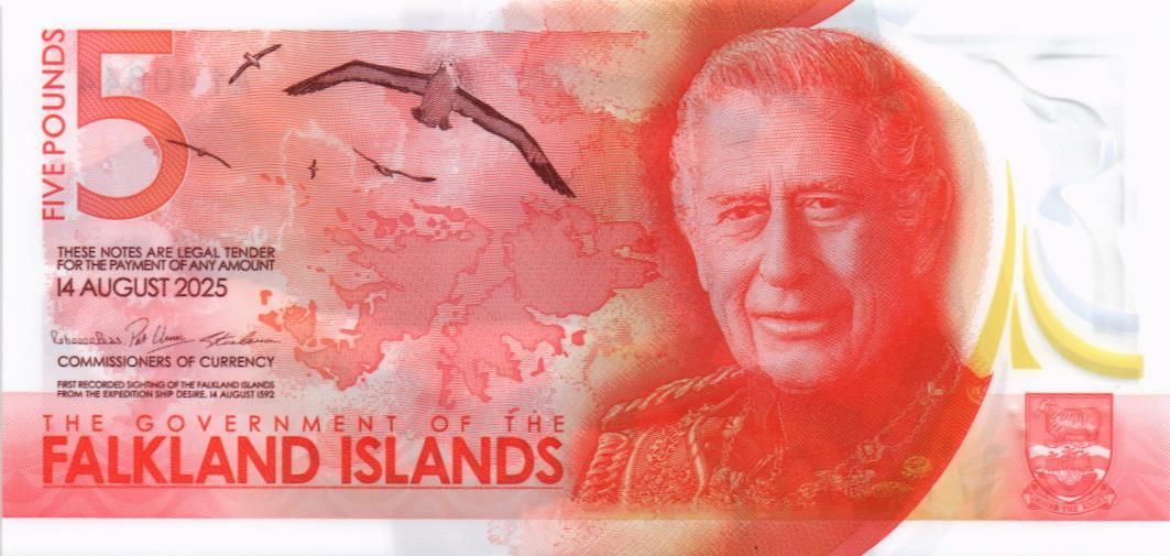 ФОЛКЛЕНДСКИЕ ОСТРОВА 5 ФУНТОВ