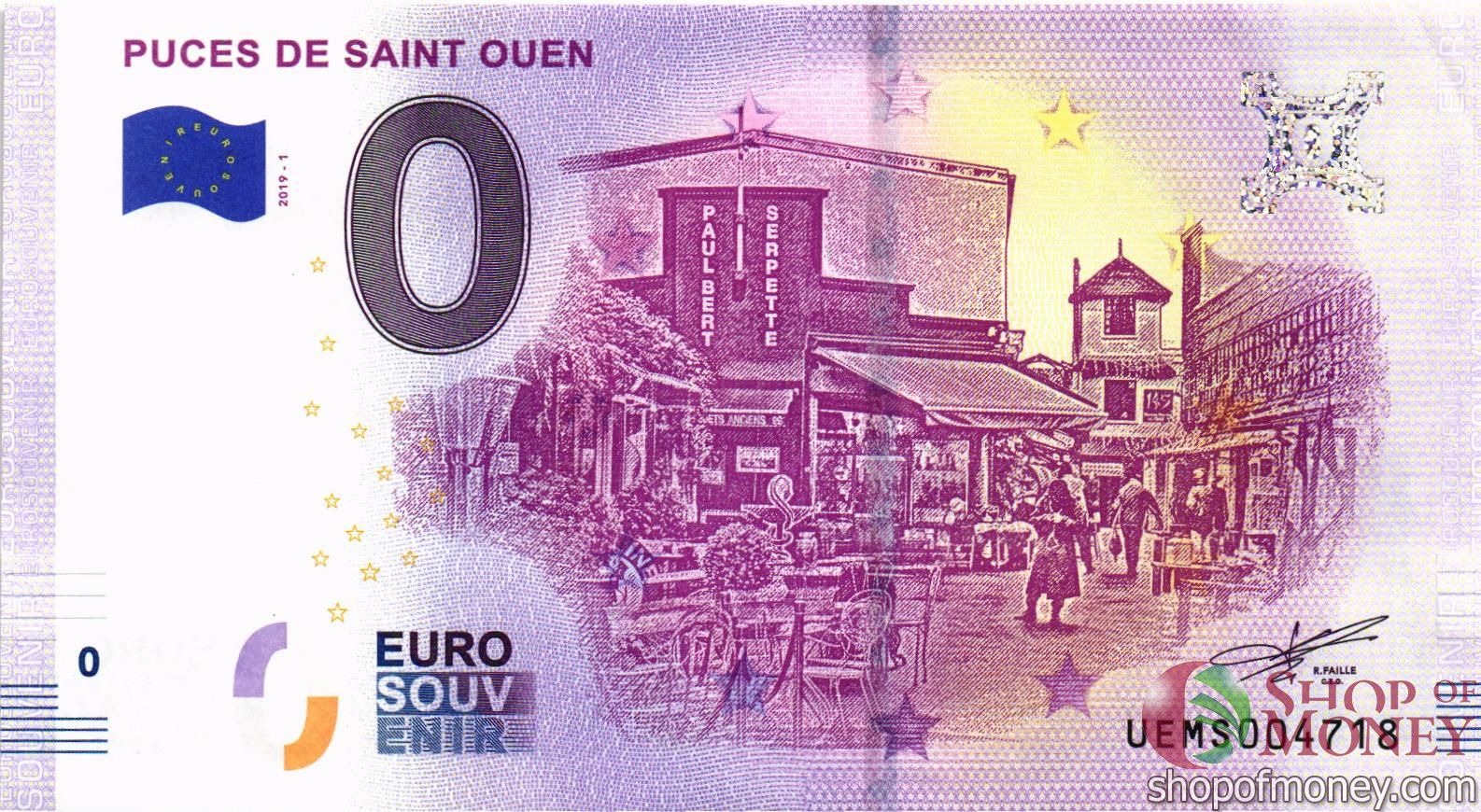 PUCES DE SAINT OUEN 0 ЕВРО мини 1