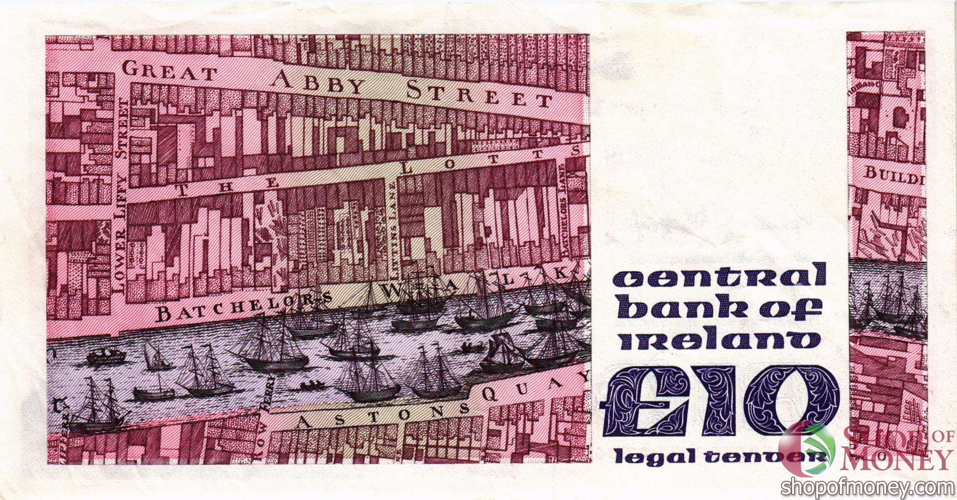 ИРЛАНДИЯ 10 ФУНТОВ мини 2