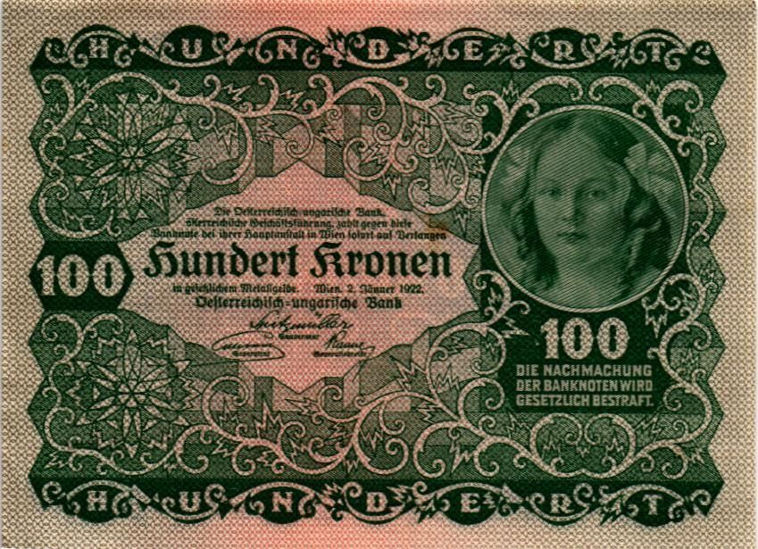 АВСТРИЯ 100 КРОН