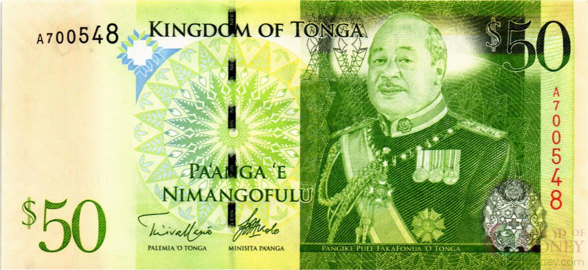 ТОНГА 50 ПААНГА мини 1