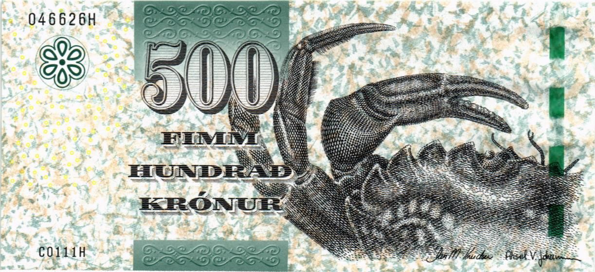 ФАРЕРСКИЕ ОСТРОВА 500 КРОН