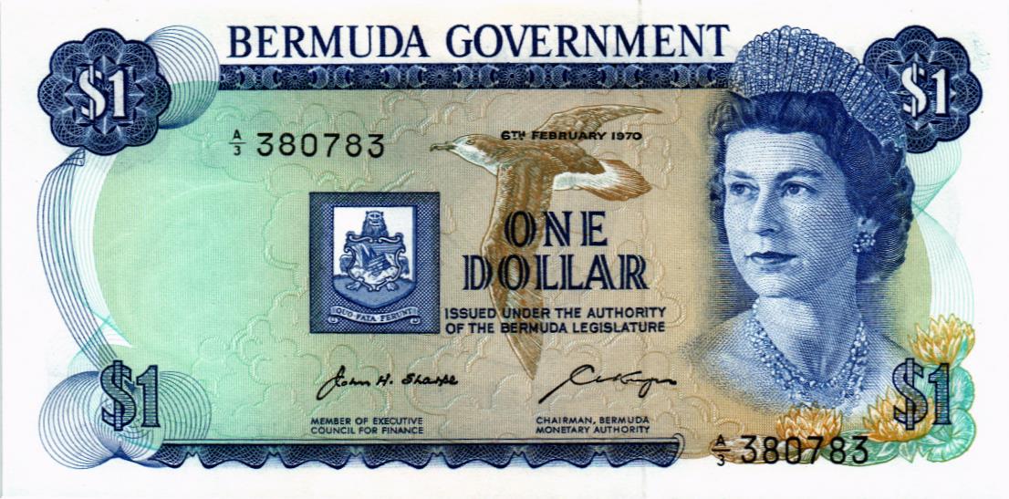 БЕРМУДСКИЕ ОСТРОВА 1 ДОЛЛАР мини 1
