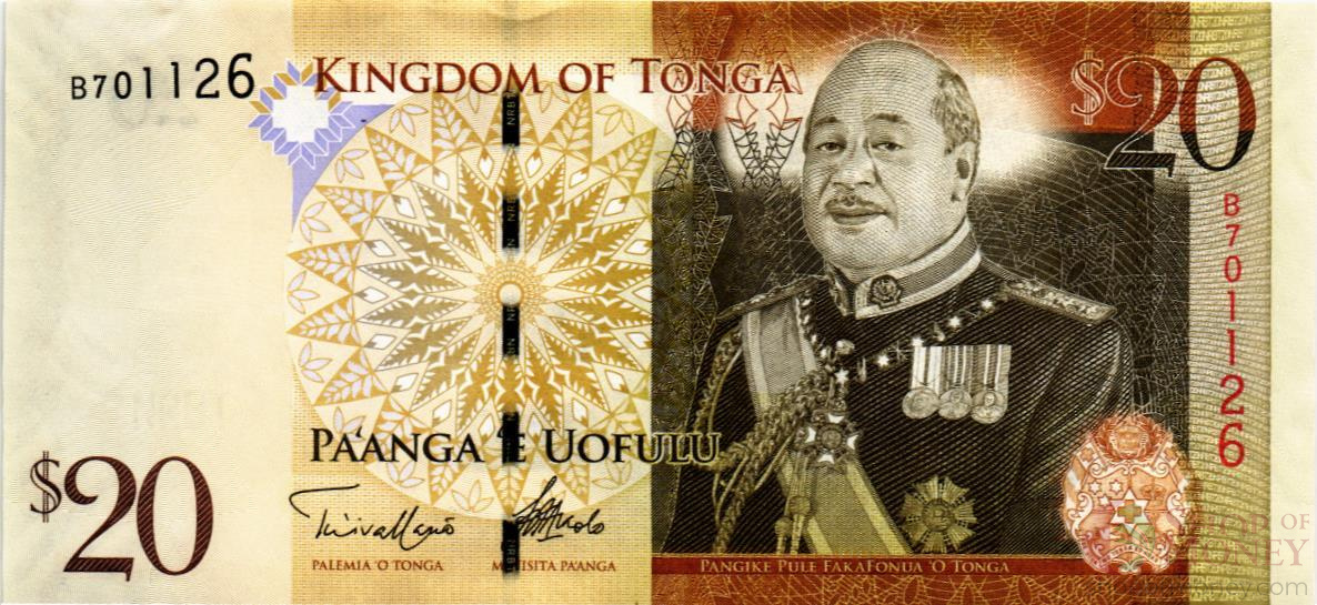 ТОНГА 20 ПААНГА мини 1