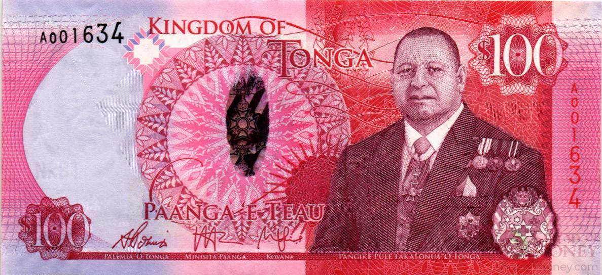 ТОНГА 100 ПААНГА мини 1