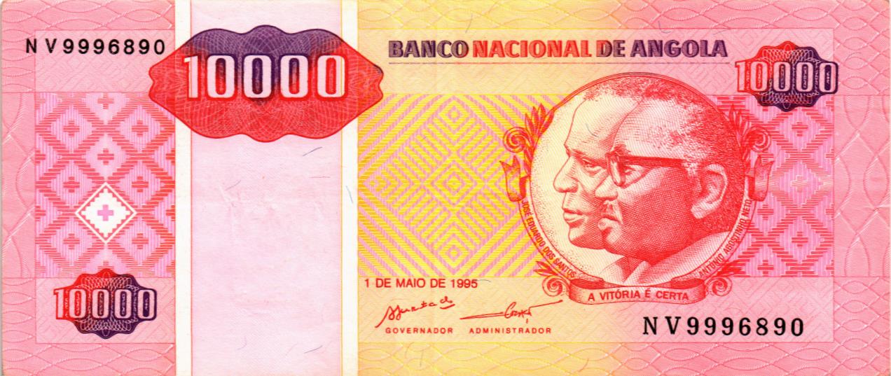 АНГОЛА 10000 КВАНЗА