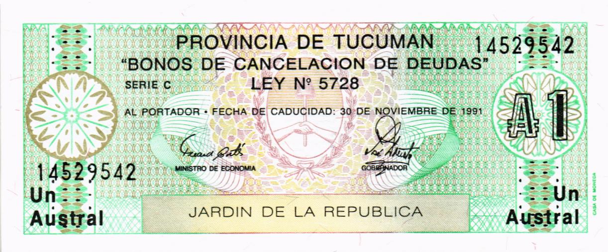 АРГЕНТИНА 1 АУСТРАЛ мини 1