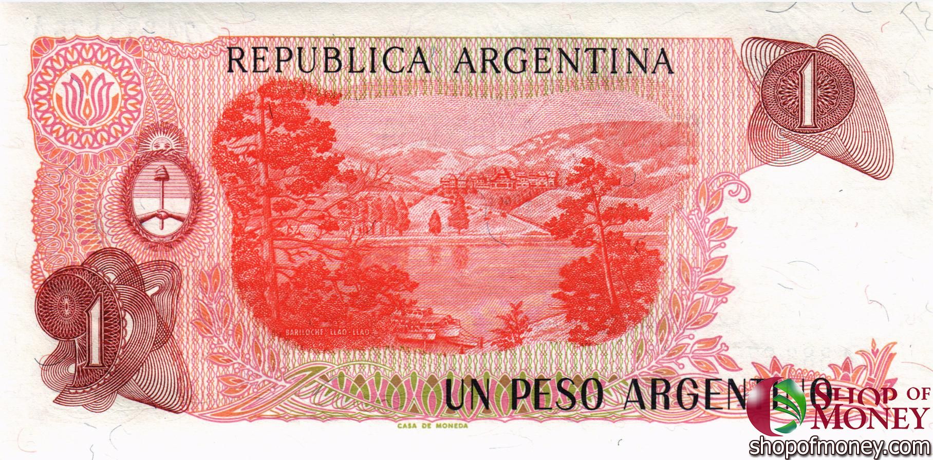 АРГЕНТИНА 1 ПЕСО мини 2