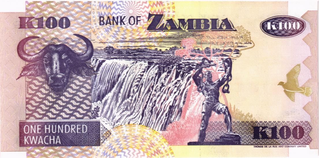 ЗАМБИЯ 100 КВАЧА мини 2