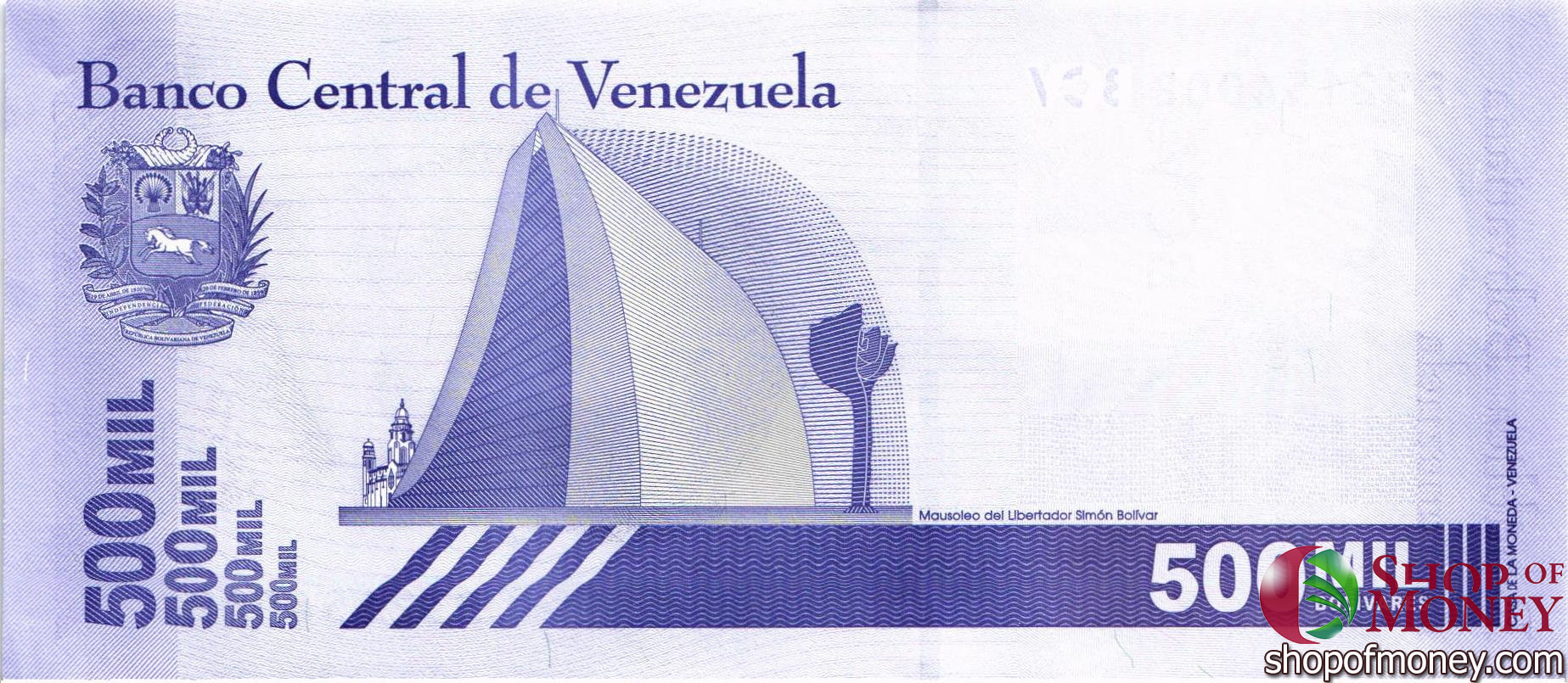 ВЕНЕСУЭЛА 500000 БОЛИВАР мини 2