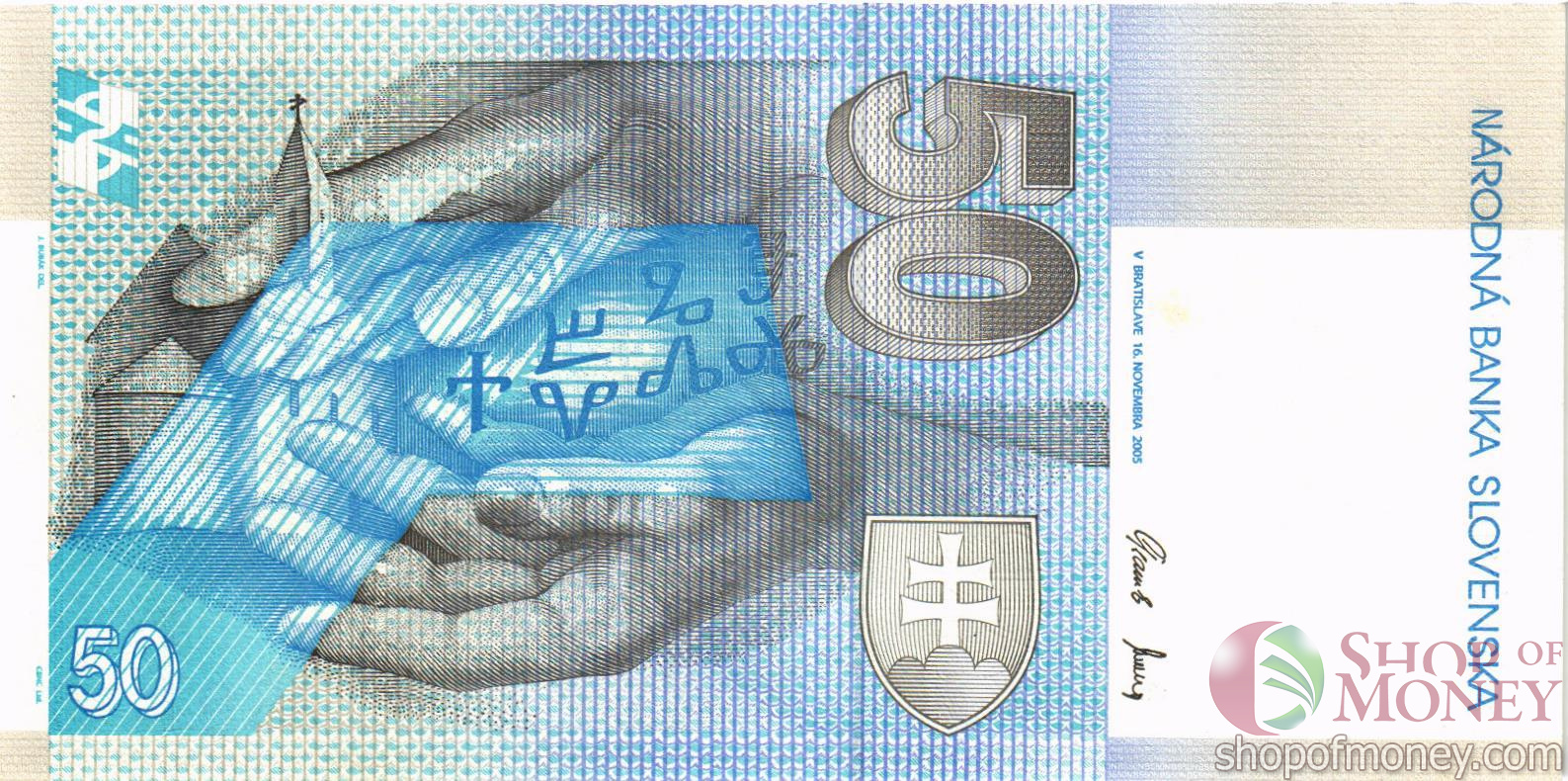 СЛОВАКИЯ 50 КРОН мини 2