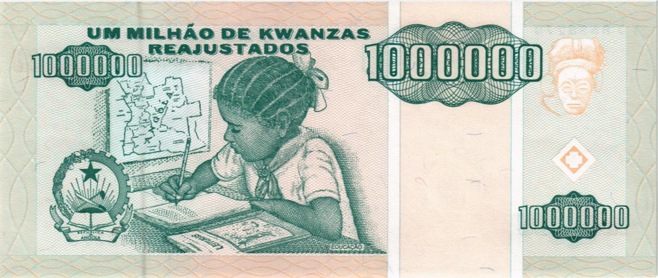 АНГОЛА 1000000 КВАНЗА мини 2