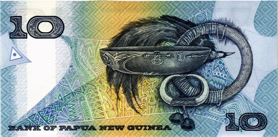 ПАПУА-НОВАЯ ГВИНЕЯ 10 КИНА мини 2