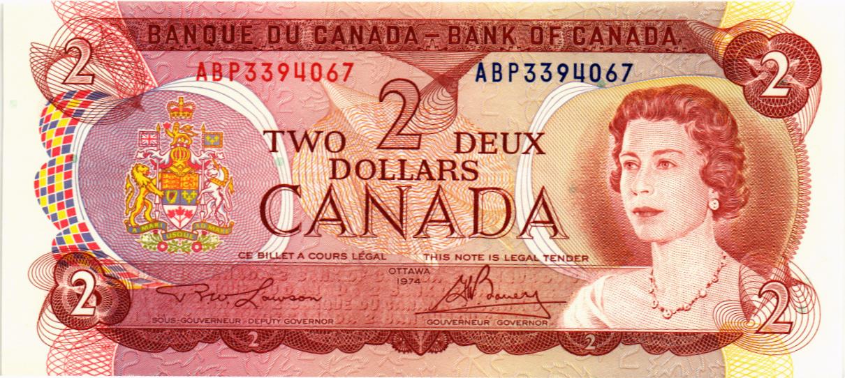 КАНАДА 2 ДОЛЛАРА