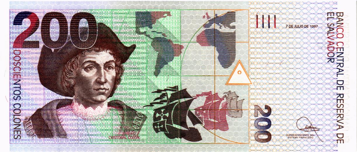 САЛЬВАДОР 200 КОЛОН мини 2