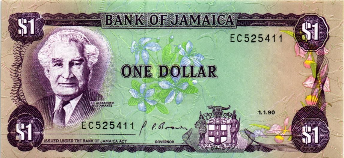 ЯМАЙКА 1 ДОЛЛАР мини 1