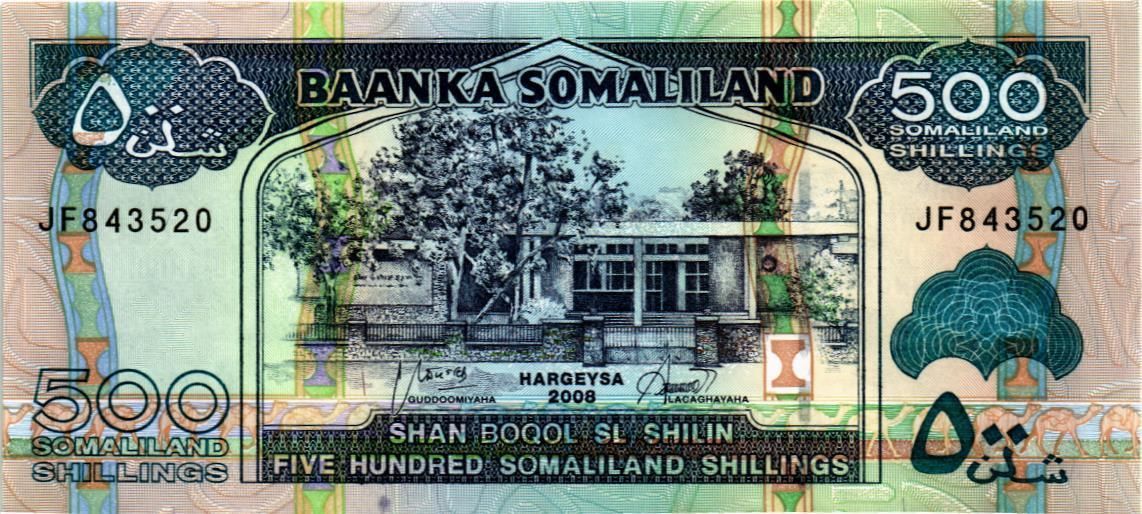 СОМАЛИЛЕНД 500 ШИЛЛИНГОВ мини 1
