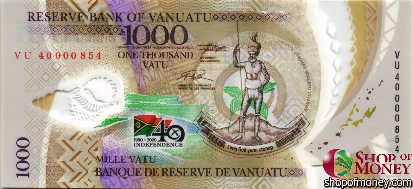 ВАНУАТУ 1000 ВАТУ (В БУКЛЕТЕ) мини 3