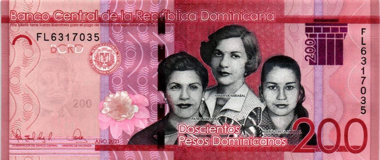 ДОМИНИКАНСКАЯ РЕСПУБЛИКА 200 ПЕСО