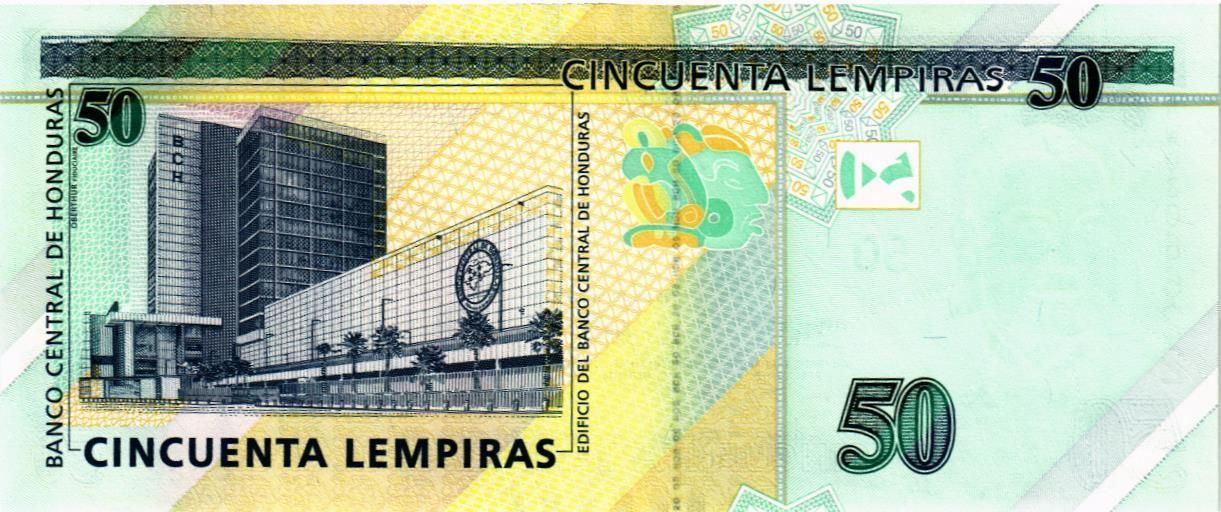 ГОНДУРАС 50 ЛЕМПИР мини 2