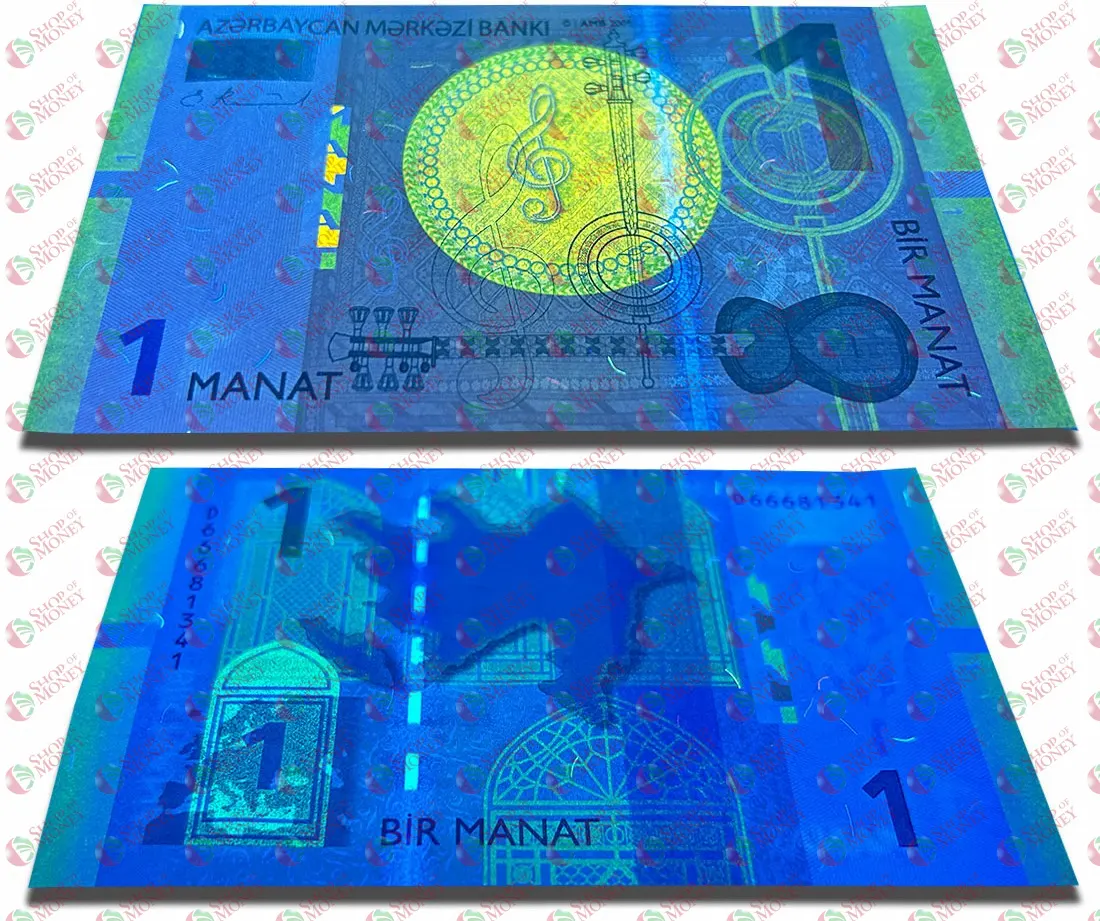 АЗЕРБАЙДЖАН 1 МАНАТ мини 3