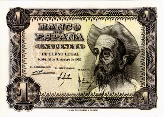 ИСПАНИЯ 1 ПЕСЕТА