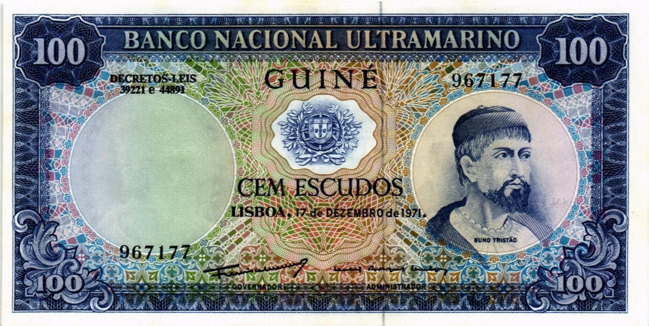 ПОРТУГАЛЬСКАЯ ГВИНЕЯ 100 ЭСКУДО