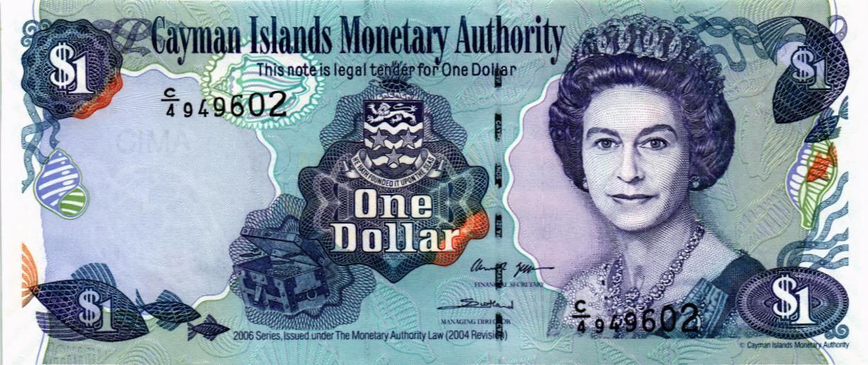 КАЙМАНОВЫ ОСТРОВА 1 ДОЛЛАР (C/4)