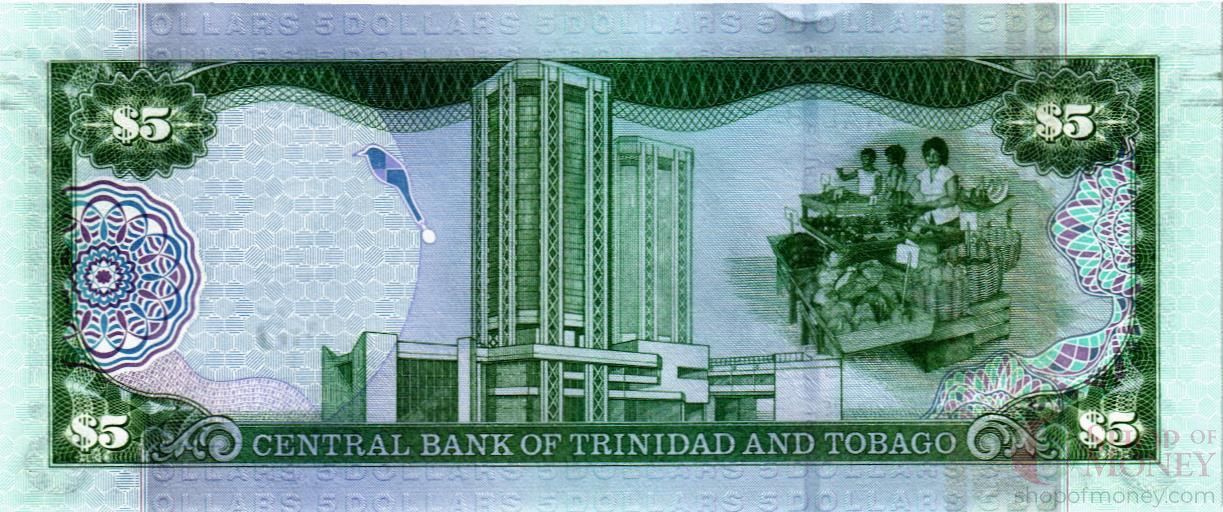 ТРИНИДАД И ТОБАГО 5 ДОЛЛАРОВ мини 2