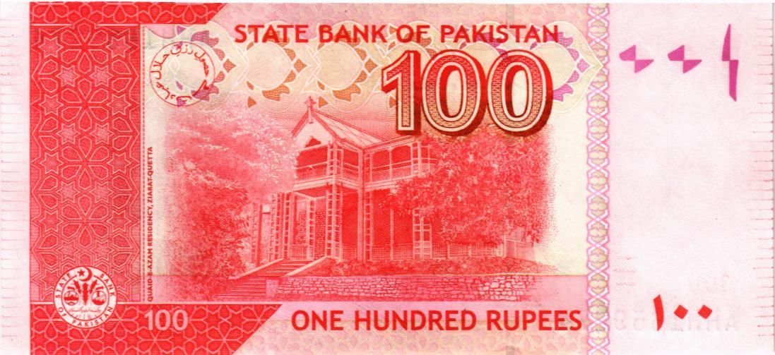 ПАКИСТАН 100 РУПИЙ мини 2