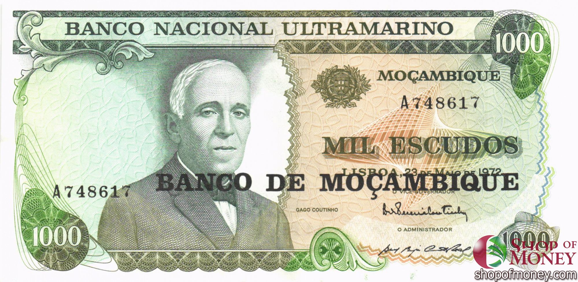 МОЗАМБИК 1000 ЭСКУДО