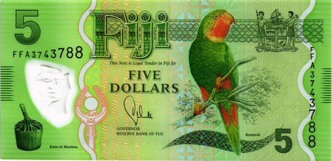 ФИДЖИ 5 ДОЛЛАРОВ 