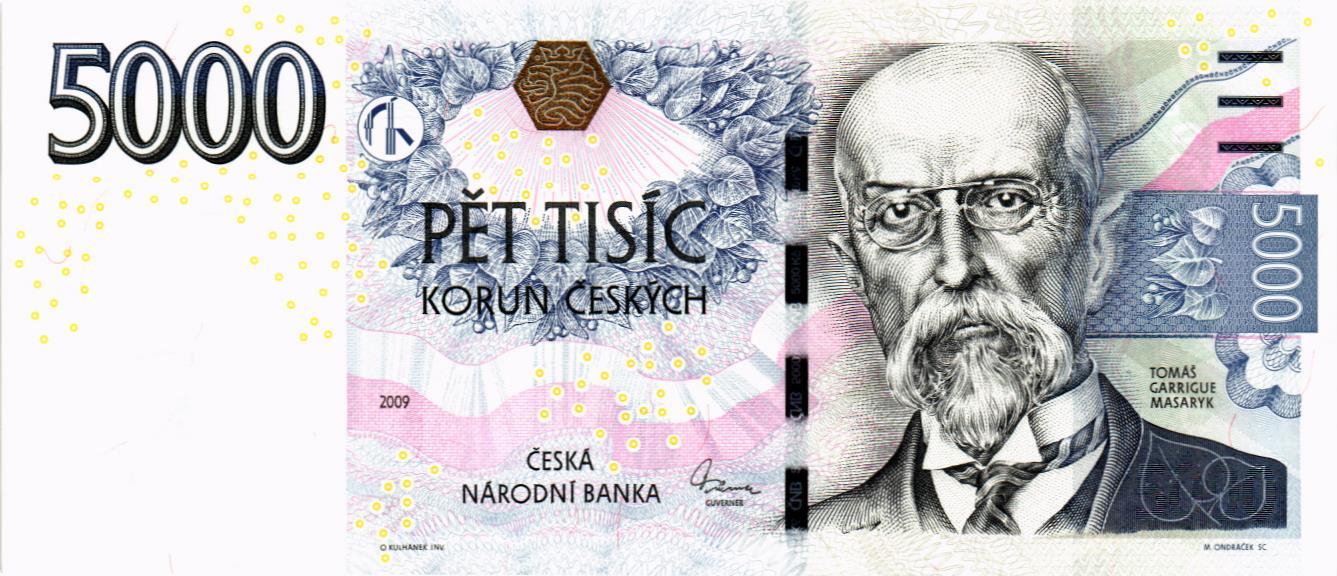 ЧЕХИЯ 5000 КРОН мини 1