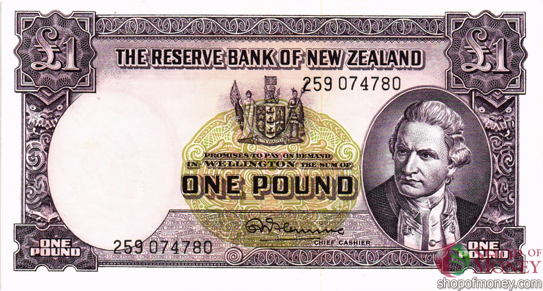 НОВАЯ ЗЕЛАНДИЯ 1 ФУНТ