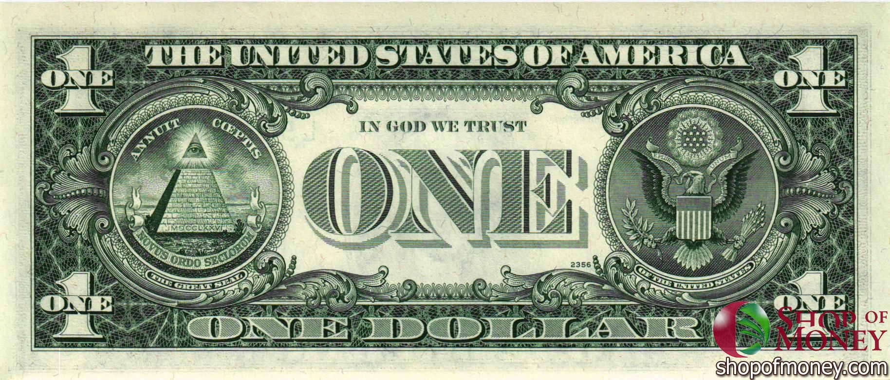 США 1 ДОЛЛАР (L-Сан-Франциско) мини 2