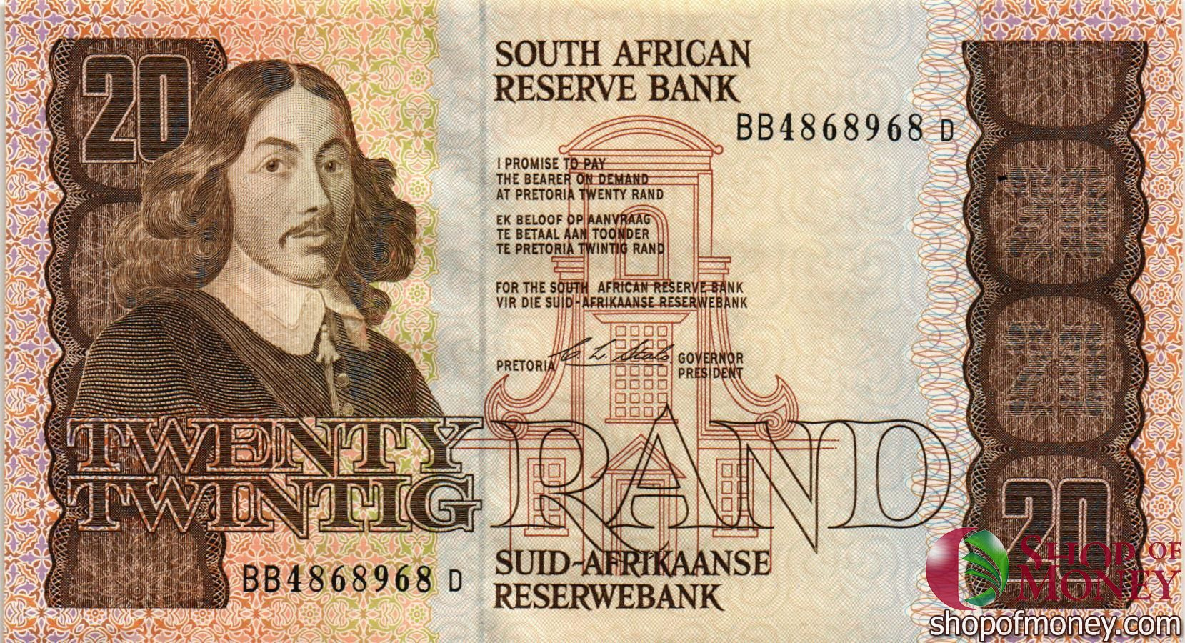 ЮАР 20 РАНД