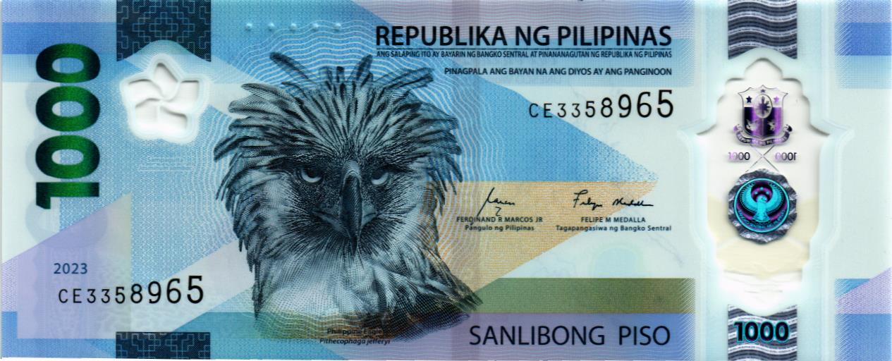 ФИЛИППИНЫ 1000 ПЕСО
